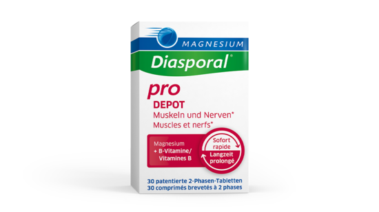 Magnesium-Diasporal® Pro DEPOT Muskeln und Nerven, 2-Phasen-Tabletten