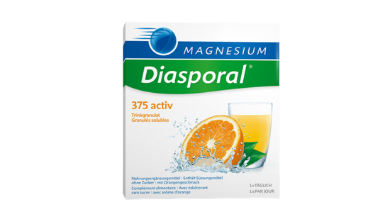 Magnesium-Diasporal® 375 activ Drinkable Granules